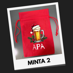 Névre szóló ajándék-, mikulás zsákok - DTF nyomattal, Karácsony, Mikulás, Mikulás zsák, Mindenmás, MESKA