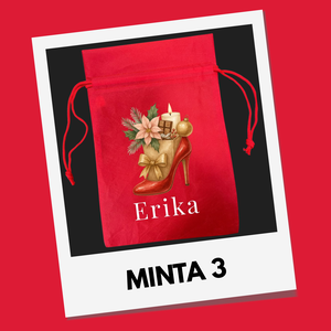 Névre szóló ajándék-, mikulás zsákok - DTF nyomattal, Karácsony, Mikulás, Mikulás zsák, Mindenmás, MESKA