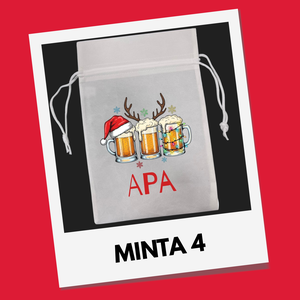 Névre szóló ajándék-, mikulás zsákok - DTF nyomattal - karácsony - mikulás - mikulás zsák - Meska.hu