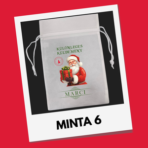 Névre szóló ajándék-, mikulás zsákok - DTF nyomattal, Karácsony, Mikulás, Mikulás zsák, Mindenmás, MESKA
