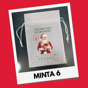 Névre szóló ajándék-, mikulás zsákok - DTF nyomattal - karácsony - mikulás - mikulás zsák - Meska.hu