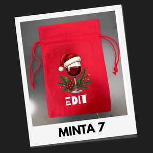 Névre szóló ajándék-, mikulás zsákok - DTF nyomattal, Karácsony, Mikulás, Mikulás zsák, Mindenmás, MESKA