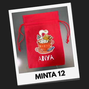 Névre szóló ajándék-, mikulás zsákok - DTF nyomattal, Karácsony, Mikulás, Mikulás zsák, Mindenmás, MESKA