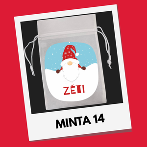 Névre szóló ajándék-, mikulás zsákok - DTF nyomattal, Karácsony, Mikulás, Mikulás zsák, Mindenmás, MESKA