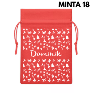 Névre szóló ajándék-, mikulás zsákok - többféle mintával - karácsony - mikulás - mikulás zsák - Meska.hu