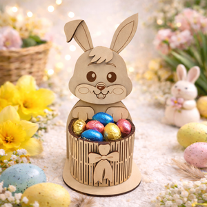 Húsvéti asztaldísz kosárral � Nyuszi - Meska.hu