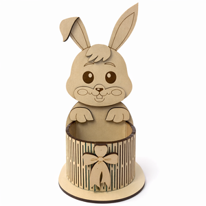 Húsvéti asztaldísz kosárral � Nyuszi - ünnepi díszek, dekorációk - húsvéti díszek és dekorációk - húsvéti kosár - Meska.hu