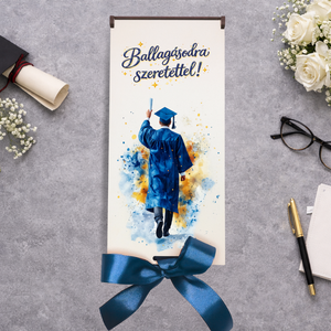 Elegáns pénzátadó doboz ballagásra, diplomaosztóra - Meska.hu