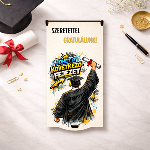 Elegáns pénzátadó doboz ballagásra, diplomaosztóra - Meska.hu