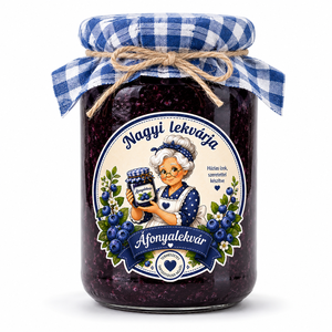 Lekváros címke ív - többféle, 6db-os - élelmiszer - öntapadós címke - Meska.hu