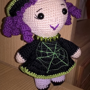 Halloween polly baba - játék & sport - baba & babaház - baba - Meska.hu