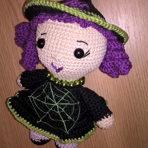 Halloween polly baba - játék & sport - baba & babaház - baba - Meska.hu