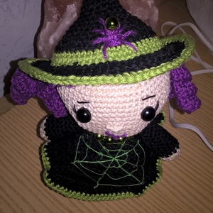 Halloween polly baba - játék & sport - baba & babaház - baba - Meska.hu