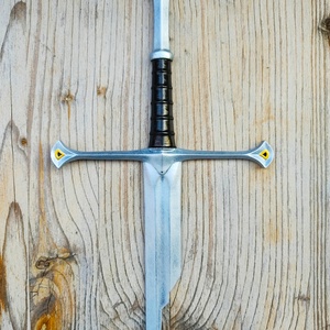 Narsil, Gyűrűk Ura, A hobbit, Aragorn, Elendil, kettétört penge, Anduril, Gondor, falidísz - otthon & életmód - dekoráció - fali és függő dekoráció - falra akasztható dekor - Meska.hu