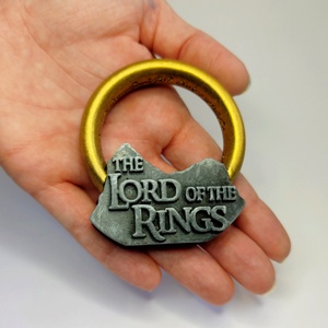 Egy gyűrű hűtőmágnes, A hobbit, Gyűrűk Ura, szülinap, Aragorn, Gandalf, Legolas, Frodo, Gimli, ajandék, Otthon & Életmód, Dekoráció, Dísztárgy, Szobrászat, MESKA