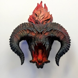Balrog hűtőmágnes, A hobbit, Gyűrűk Ura, szülinap, Aragorn, Gandalf, Legolas, Frodo, Gimli, ajandék - otthon & életmód - dekoráció - dísztárgy - Meska.hu
