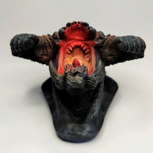 Balrog hűtőmágnes, A hobbit, Gyűrűk Ura, szülinap, Aragorn, Gandalf, Legolas, Frodo, Gimli, ajandék - otthon & életmód - dekoráció - dísztárgy - Meska.hu