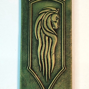 Rohan nagyméretű hűtőmágnes, A hobbit, Gyűrűk Ura, Tolkien, szülinap, Aragorn, Gandalf, Legolas, Frodo, Gimli, ajandék - otthon & életmód - dekoráció - dísztárgy - Meska.hu