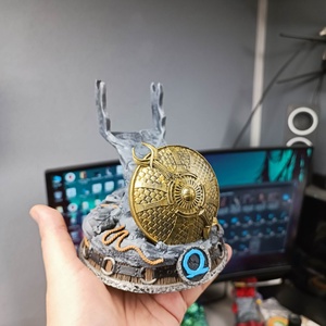 God of War Playstation 4-5 kontroller tartó - otthon & életmód - dekoráció - dísztárgy - Meska.hu