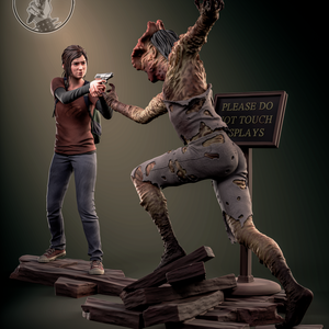 The Last of Us Ellie szobor - Meska.hu