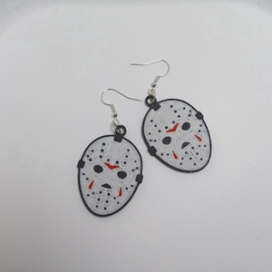 Péntek 13 fülbevaló - ékszer - fülbevaló - lógó fülbevaló - Meska.hu