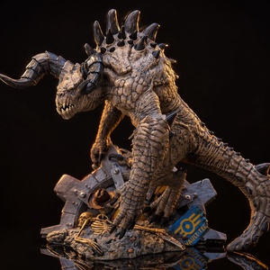 Fallout Deathclaw - Halálkarom szobor, full resin, kézzel festve - Meska.hu