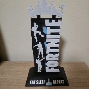 Fortnite fejhallgató tartó  egyedi 3D nyomtatott kivitel - Meska.hu