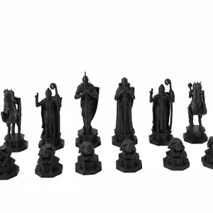 Harry Potter Sakk Készlet - 3D Nyomtatott Figurák (32 db) - Tábla Nélkül, Játék & Sport, Táblajáték és Kártyajáték, Sakk, Mindenmás, MESKA