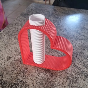 Valentin-napi Virágtartó � Romantikus Asztaldísz-3D Nyomtatott, Otthon & Életmód, Dekoráció, Asztal és polc dekoráció, Asztaldísz, Mindenmás, MESKA