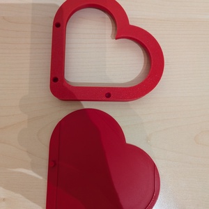 Szívbe Zárt Emlék � Fényképtartó Saját Dátummal-3D Nyomtatott - otthon & életmód - dekoráció - kép & falikép - képkeret - Meska.hu