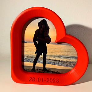 Szívbe Zárt Emlék � Fényképtartó Saját Dátummal-3D Nyomtatott - Meska.hu