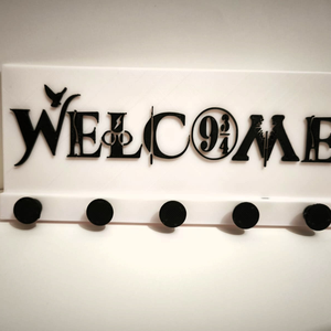 Filmes és Sorozatos Kulcstartók-3D Nyomtatott - otthon & életmód - dekoráció - fali és függő dekoráció - fali kulcstartó - Meska.hu