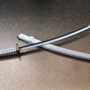 One Piece - Roronoa Zoro Shusui Katana és Állvány- 3D Nyomtatott -  - Meska.hu