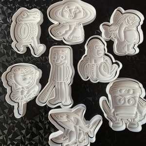 Barinroot süteménykiszúró készlet (8 db)- 3D Nyomtatott, Otthon & Életmód, Konyhafelszerelés, tálalás, Sütés, főzés, Sütikiszúró, Mindenmás, MESKA