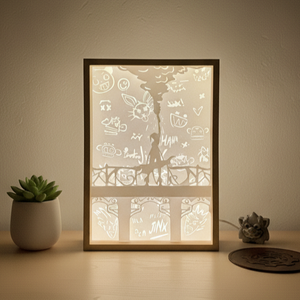 League of Legends � Jinx shadow box lámpa - Meska.hu