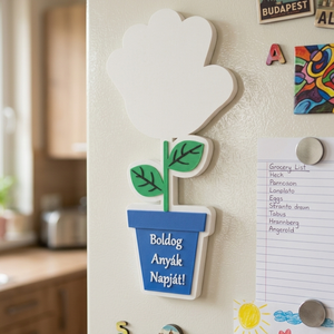 Örök Virág � Tenyérlenyomatos Anyák Napi Emlékőrző - otthon & életmód - virágdekoráció - virágdíszek - asztali virágdísz - Meska.hu