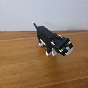 Minecraft cica - 3D Nyomtatott - Meska.hu