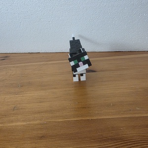 Minecraft cica - 3D Nyomtatott - otthon & életmód - dekoráció - dekoratív figurák és szobrok - Meska.hu