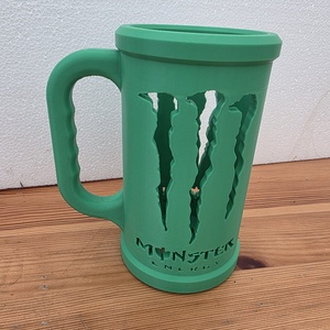 Monster doboztartó kupa + ajándék doboznyitó kulcstartó - otthon & életmód - konyhafelszerelés, tálalás - tálalás - sörös pohár és korsó - Meska.hu