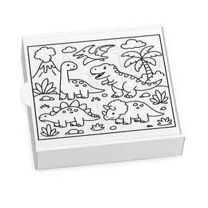Festhető dinoszauruszos puzzle készlet  - Meska.hu