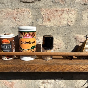 Új Handmade/Kézműves raklap fa fűszer tartó polc., Otthon & Életmód, Konyhafelszerelés, tálalás, Konyhai tárolás, Fűszertartó, Famegmunkálás, MESKA