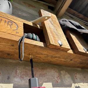 Új Handmade/Kézműves raklap fa fogas,polc.  - otthon & életmód - bútor - fogas - Meska.hu