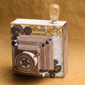 Antik kamera album -  - Meska.hu