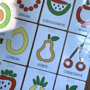 Gyümölcsös gyurmalap csomag  - játék & sport - készségfejlesztő és logikai játék - oktató játékok - Meska.hu