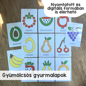 Gyümölcsös gyurmalap csomag  - Meska.hu