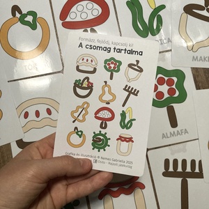 Őszi gyurmalap csomag  - játék & sport - készségfejlesztő és logikai játék - oktató játékok - Meska.hu