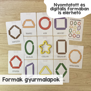 Formák gyurmalap csomag , Játék & Sport, Készségfejlesztő és Logikai játék, Oktató játékok, Fotó, grafika, rajz, illusztráció, MESKA