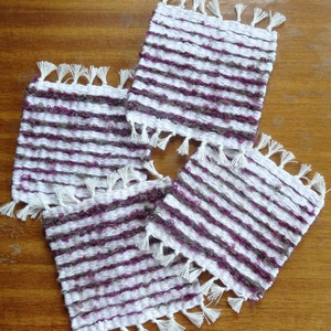 Pohár alátét, mug rug, coaster , Otthon & Életmód, Konyhafelszerelés, tálalás, Tálalás, Tányér- és poháralátét, Szövés, MESKA