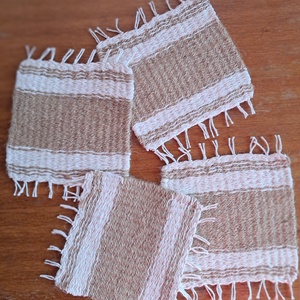 Pohár alátét, mug rug, coaster , Otthon & Életmód, Konyhafelszerelés, tálalás, Tálalás, Tányér- és poháralátét, Szövés, MESKA