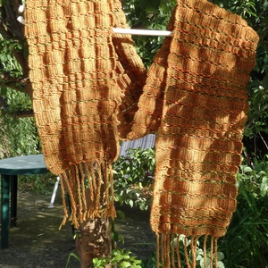 Gyapjú sál - ruha & divat - sál, sapka, kendő - sál - Meska.hu